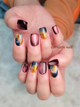 コラソンネイル(corazon nail)/HAND90分コース☆ニュアンス