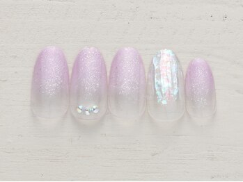 ネイルミックス 宇都宮インターパーク店(Nail Mix)/オーロラグラデ　4990円