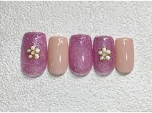 サビーハネイル(Sabiiha nail)/フラワーモチーフネイル