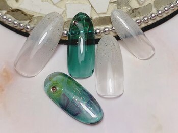 ドロッセル(Drossel)/定額奥行き紫陽花 7700