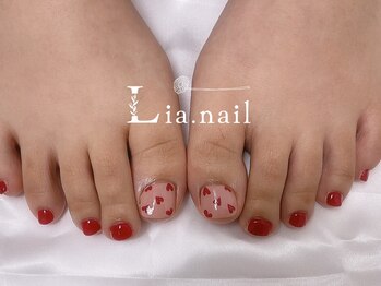リアネイル(Lia.nail)/20種類から選べる定額デザイン