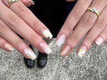 サクノネイル(SAKUNONAIL)/ピンクニュアンスネイル