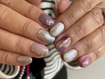 サトリネイルルーム 西宮北口(satori nail room)の写真/独自の世界感でセンス溢れるデザイン豊富★Satoril...nailroomだから叶うハイセンスネイル♪西宮北口3分