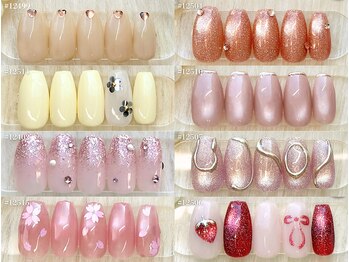 ファストネイル テラスモール湘南店(FAST NAIL)の写真/★オフ無料★ 定額コースが【¥4860~】シンプル/オフィス/ニュアンス/ワンホンなどトレンドデザイン更新中♪