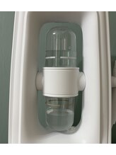 エイジングケアサロン　Daisy/下のカップに汚れた水が落ちます