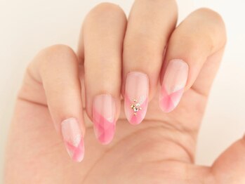 エムスラッシュ ソル センター南(M.SLASH SOL)/ピンクネイル