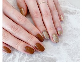 ～持ち込みミラーネイル～