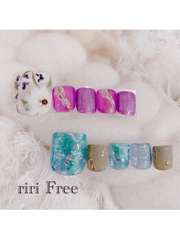 リリフリー(riri Free)/フットネイル