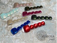 ミモザネイル(MIMOSA Nail)/ミラーorオーロラ定額¥8,500
