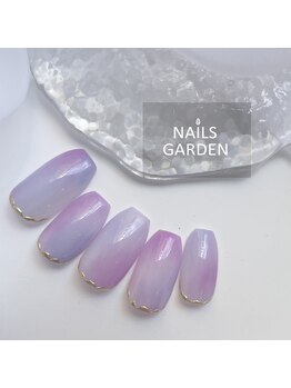 ネイルズガーデン(NAILS GARDEN)/梅雨ネイル