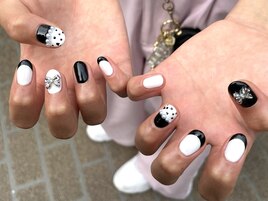 隠れミッキー☆モノトーン