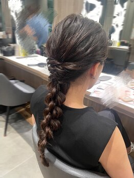 アトリエはるか 六本木ヒルズ店/☆編みおろし（ヘアセット）