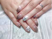 ハッピービューティー(Happy Beauty)/ダークグレーのおしゃれチェック