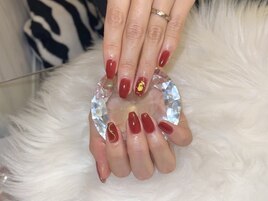 艶が鍵！なボルドーカラー