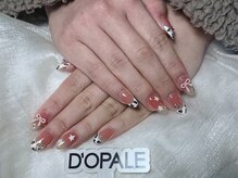 ドパルネイル 上野(DOPALE.Nail)/チップ長さ出し持ち込みデザイン