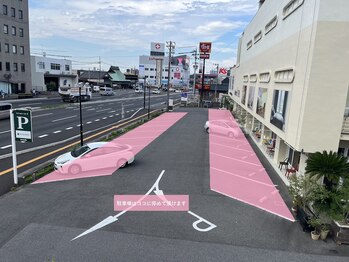 エクシアホワイトニング 草津店/エクシア草津店駐車場