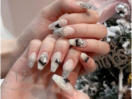 推し活ガーリーネイル