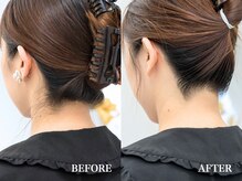 ミース 久留米店の雰囲気（《うなじビフォーアフター》綺麗なうなじでアップヘアに自信♪）