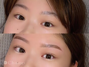 チャンプ 花園店(Champ)/まつげパーマ + 眉WAX脱毛