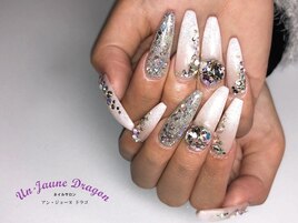 【ロングネイル】大人ネイル