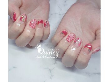 クインシー(Quincy)/ブライダルネイル