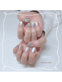 マリーネイル(Marie nail)/#マグネットネイル¥7,000