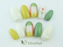 エリクサーネイル 五反田(Elixir Nail)/定額a シンプル／クーポン使用