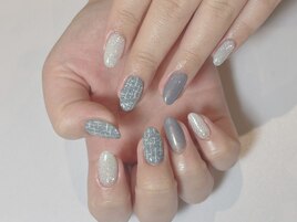 ツイードネイル