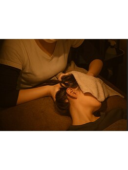 ヘッドスパで癒されたい