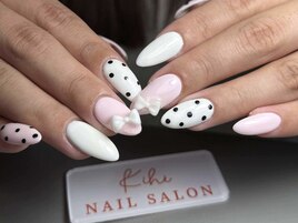 ワンホンネイル自爪10本デザイン