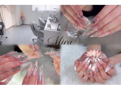 Mira Nail 　長さだし/ワンホンネイルの写真
