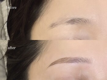 レーヴツウィ アイラッシュ(REVE twi. eyelash)の写真/骨格に合う黄金比美眉をオーダーメイドデザイン◇自己処理が苦手な方、左右差などのお悩みもプロにお任せ♪