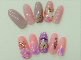 ハート　テディネイル