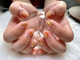 ニュアンスクリアネイル♪