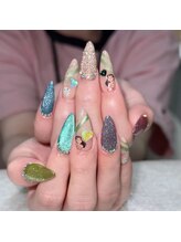 クイーンズビューティーサロン 新宿本店(Queen's beauty salon)/チップアートやり放題つけ放題