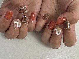 ジェルネイルアート6本コース
