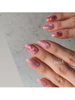 ルート12/春のハートネイル！定額デザイン