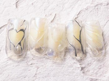 ジェミーネイル エビス(Jemiy nail ebisu)/ミラーチークぷっくり11840yen