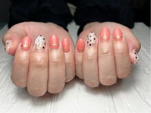 ブリスフルハピネス(Blissful happiness)/ドットデザインネイル