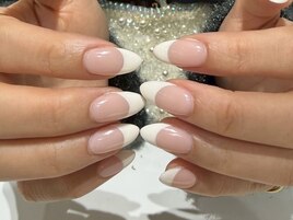 【Ayu】シンプル白フレンチ