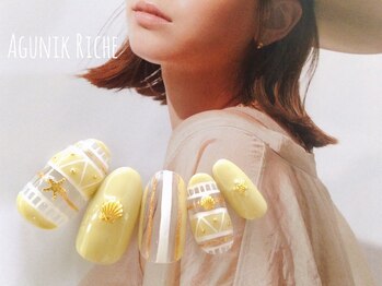アグニークリッシェ(Agunik Riche)/【キリム柄ネイル】