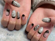 フェアリー(Fairy)/120分☆ツイードネイルby和泉