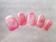 ネイルフロンティア 吉祥寺(NAIL FRONTIER)/春色マーブル5480円～