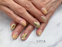 ネイルアトリエルカ(nail atelier LUCA)/W-951 大人上品ニュアンスネイル