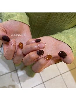 ラ マルク ミスズ(la marque Ms's)/べっ甲ネイル★