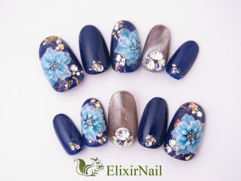 エリクサーネイル 池袋(Elixir Nail)/定額c やり放題/クーポン使用