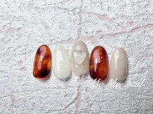 モモネイル 蒲田店(MOMOネイル)/秋ネイル/べっ甲ネイル/