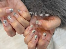 オーシャンネイル 金山店(Ocean Nail)/#ラメ×ホログラム