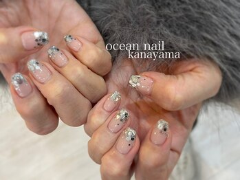 オーシャンネイル 金山店(Ocean Nail)/#ラメ×ホログラム