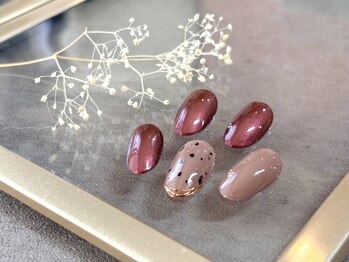 サロンドランジェ(salon de Lange)/ボルドーネイル